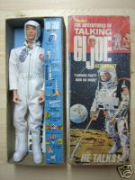 Vintage GI JOE 1969 Talking Astronaut (Sears Roebuck) HTF Genuine Cloth Flight Cap + original bo